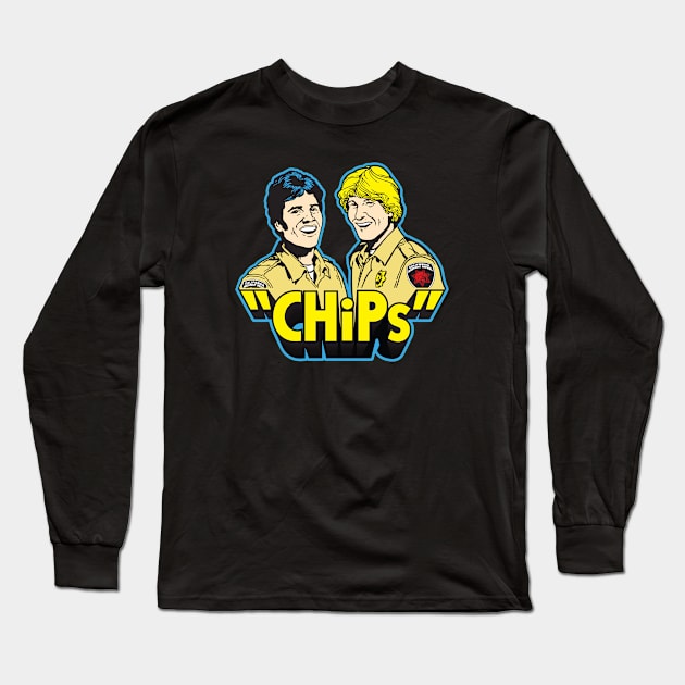CHiPs Long Sleeve T-Shirt by Chewbaccadoll